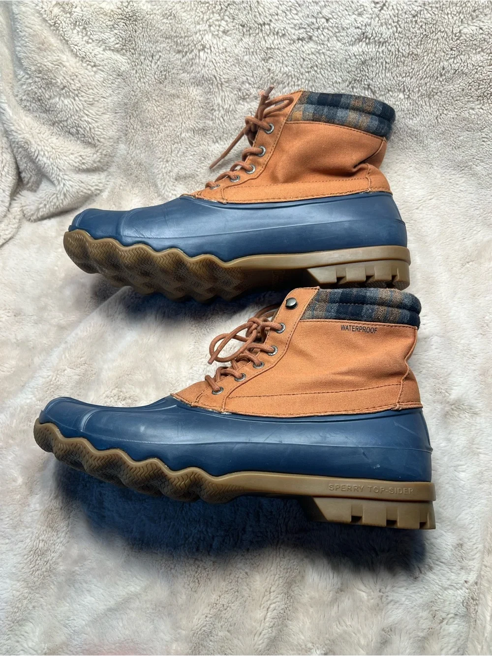 Sperry Mens Rain Boots Size 11.5